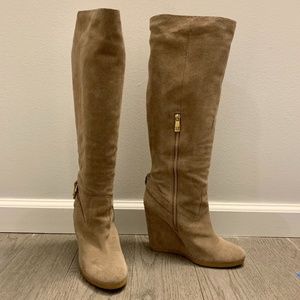 Coach Tall suede boot